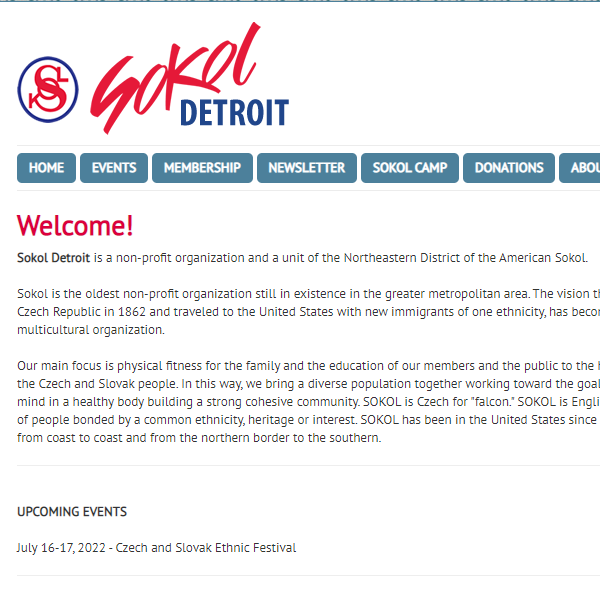 Czech Category Near Me - Sokol Detroit