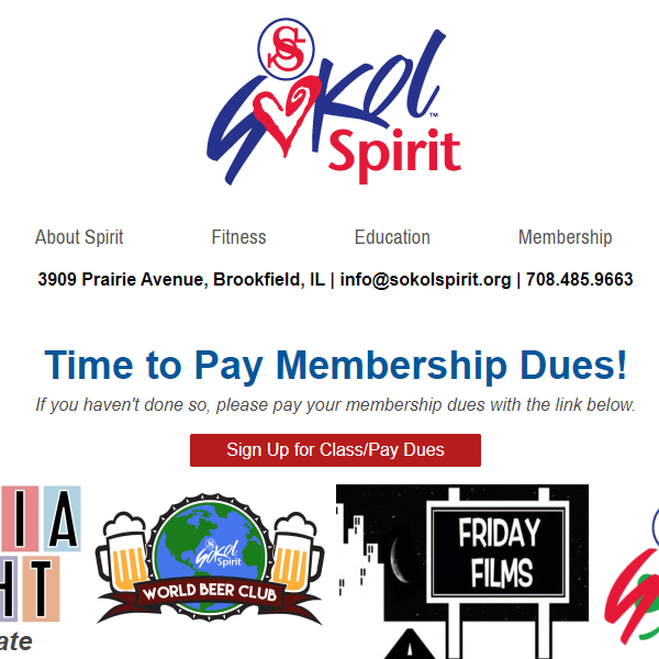 Czech Speaking Category Near Me - Sokol Spirit
