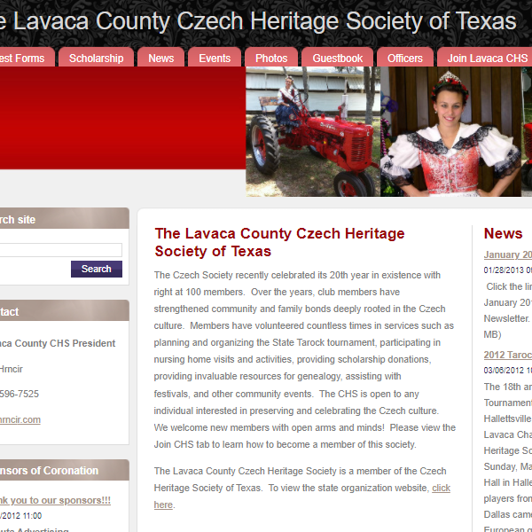 Czech Speaking Category Near Me - The Lavaca County Czech Heritage Society of Texas