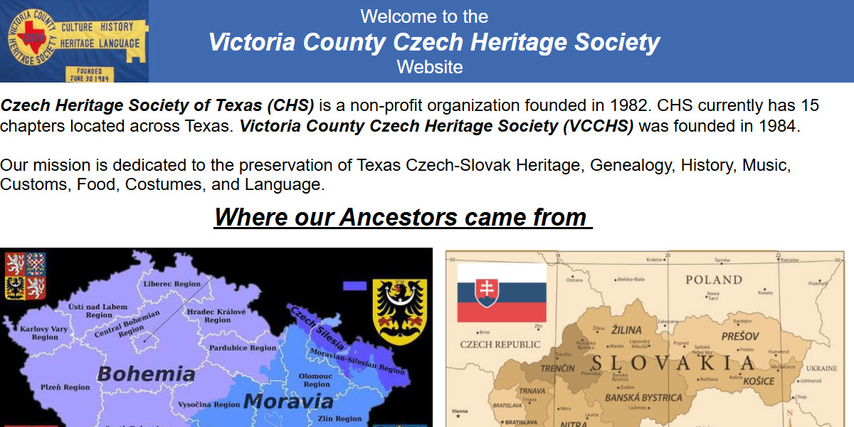 Victoria County Czech Heritage Society